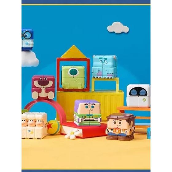POPMART泡泡玛特迪士尼/皮克斯POP CUBE CUBIEC系列手办盲盒